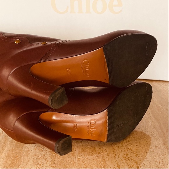 CHLOE - Quaylee over-the-knee boots - Picture 9 of 12